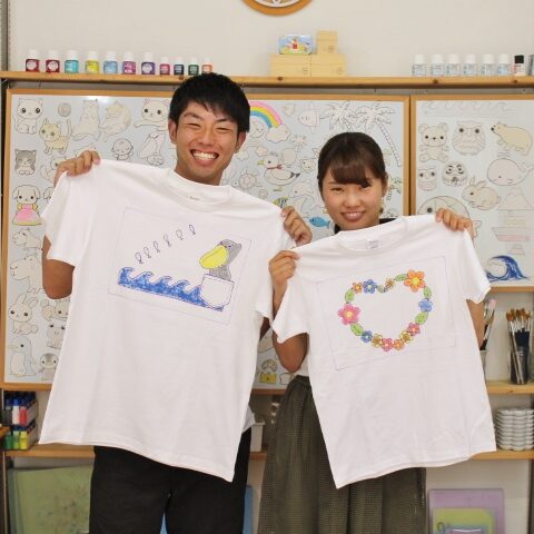 手描きtシャツ体験 伊豆体験 手描きtシャツ工房チロル